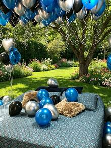 A Set Of 54 Birthday Balloons, Ideal For Birthday Parties, Themed Gatherings, Patio Parties, Balcony Decorations, Party Backdrops, Family Get-Togethers, Parties With Friends, Indoor Decorations, Outdoor Themed Events, - 54-piece Birthday Balloon Set - View 5