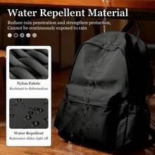 Mochila casual con múltiples bolsillos para hombres y mujeres, mochila ligera y resistente al agua para uso diario, disponible en varios colores, correas de hombro transpirables y aliviadores de presión, con bolsillos ocultos antirrobo, mochila para portátil de gran capacidad adecuada para la escuela, el trabajo, los viajes y el uso diario, apta para estudiantes, trabajadores de oficina y actividades al aire libre - Multicolor - Ver 8