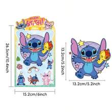 1pc 3D Bubble Sticker, Creative Cute Cartoon Sticker, 3D Thick EVA Material Sticker, Including , Avengers, Princess, Mouse, Stitch, Cars And More 3D Bubble Stickers, Perfect Gift For Girls And Boys! Suitable For Daily Decoration, Theme Parties, Holiday Gifts, Surprise Gifts, Reward Gifts, Etc. - Multicolor - View 15