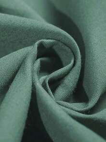 Conjunto De Top Y Pantalones Para Damas Con Cuello Redondo Y Mangas Murciélago - verde menta - Ver 5