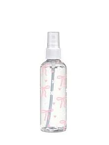 Botella de spray de viaje con patrón de lazo - Botella de spray multifuncional de niebla fina, adecuada para viajes; puede usarse como dispensador de desmaquillante, botella de spray para el cabello o rociador continuo, satisfaciendo las necesidades de peinado, riego de plantas e hidratación facial. - Multicolor - Ver 14