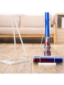 1pc Upright Vacuum Cleaner Storage Rack, Multifunctional Storage Rack, Space-Saving Household Item, Suitable For Bathroom Mops, Indoor Kitchen Organization, Floor Storage Rack, Tool Storage Rack, Mop Rack, And Other Brand Products - Multicolor - View 10