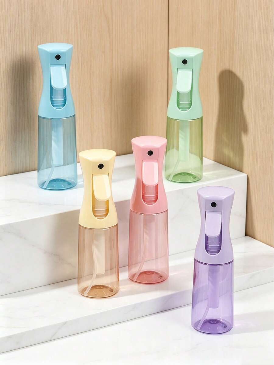 1個可重複填充連續噴霧瓶，高壓自動細霧噴霧器，多用途空水噴霧瓶，適用於髮型設計、護膚、寵物美容、植物照護、熨燙、清潔、旅行與居家便攜沙龍美容配件