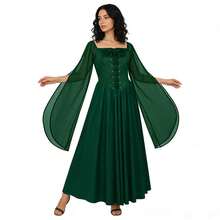Cosplay Clothing - 251117 Bell-sleeved Fairy Dress, Green - View 2