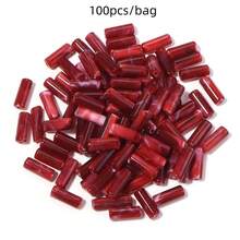 100 hạt/gói hạt nhựa acrylic giả ngọc bích màu vân mây, hạt trang trí vòng tay, dây chuyền thời trang thanh lịch, thích hợp cho nam và nữ tự làm trang sức mùa xuân/hè. - Hạt ngọc bích hình ống - Xem 17