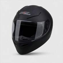 Matte Black Motorcycle Helmet, Size L | Comfort And Style On Every Ride - Black - View 10