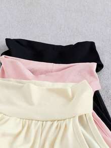 Top corto tipo bralette con cuello halter y frunces para mujer, tela cómoda y ligera, multicolor, blusas casuales de verano para mujer, blusas elegantes para mujer, camisetas gráficas para mujer, blusas elegantes para mujer, tops blancos, ropa de trabajo para mujer, tops negros, top blanco, camisa de vestir para mujer, estilo festival Y2k. - Multicolor - Ver 3