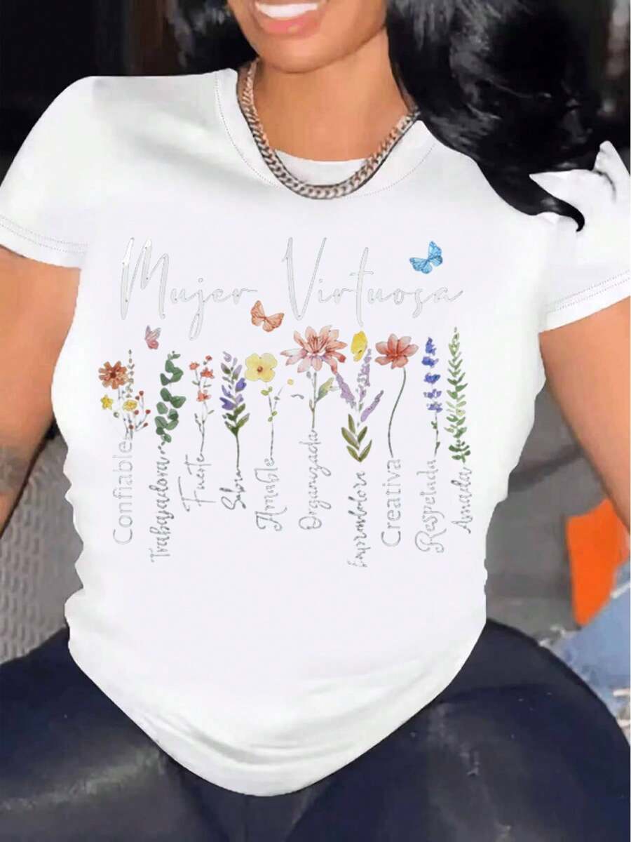 Limited Edition Lightweight And Breathable Cotton T-Shirt With Religious Phrases In Spanish, Suitable For Church And Study - God Says You Have Character. Clothing With Biblical Affirmations In Spanish. Unisex Casual Crew Neck Short Sleeve T-Shirt. Gift For Spanish Speakers. Lightweight Cotton Clothing. - 黑色 - 查看 1