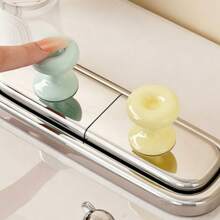 2pcs Donut Shaped Toilet Flush Button Extender, Nail Protector Flush Press Tool, Universal Bathroom Accessory, Easy-Press Design For Long Nails, Practical Helper For Daily Home Toilet Use - Button Accessories - View 6