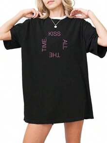 Women T-Shirts - Black - View 1