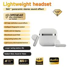 New Senyang 2026 New Style True Wireless Clip-On Sports Bluetooth Headset Music Hanging Bluetooth Earpods Video Comfortable TWS HIFI Dolby Bass Stereo HD Calling Earphones Adapted For Android For Iphone Cellphone Gaming Earpieces Couples Business Smart Headphones For Gift - View 11