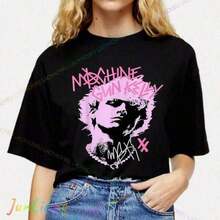Camiseta unisex de algodón puro, camiseta del rapero Gun Kelly, regalo para fans, ropa estética de hip hop y streetwear, 100% algodón, camiseta unisex Mgk Hine Y2k 100 ℅ ,blusas para mujer,blusas para mujer fiesta,playeras de mujer,blusas casuales para dama,sudaderas,camisas de mujer,ropa de mujer,blusas bonitas,ofertas y liquidaciones ropa mujer, mujer premium,elegante mujer,camisetas para hombre, manfinity hombre,playeras de hombre casual,playeras para hombre, hombre,streetwear,cosas para hombre,playeras negras RJWD - Negro - Ver 1