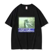 CH1ange Da World My Final Message Goodb Ye Tshirt Funny Mouse Meme Graphic T Shirt for M1en WoM1en Fashion Short Sve Tshirts Camiseta de algodón suave de 220 g para hombres y mujeres, hecha de tela premium duradera y agradable para la piel con un tacto suave, adecuada para todas las formas corporales y para uso diario. Tops casuales transpirables y ligeros, conjuntos elegantes a juego para otoño, perfectos para la vida diaria, actividades al aire libre, viajes, vacaciones y varias fiestas temáticas durante todo el año. - Negro - Ver 1
