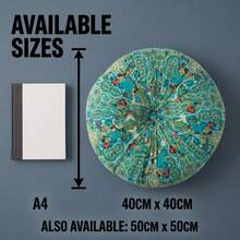 Chair Cushion  Room Deocr Meditation Cushion - Comfortable Floor Pillow - Traditional  Meditation Pillow  - Large Floor Cushion Seating For Adults - Premium Yoga Buckwheat Bolster - 1Pc綠色 - 查看 7