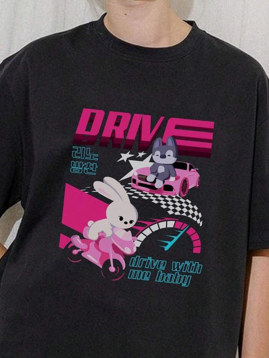 Women T-Shirts - Black - View 1