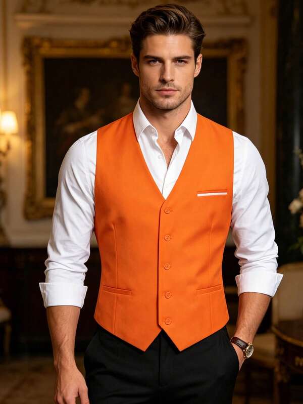 Chaleco para hombre morado y azul con estampado floral de cachemira, conjunto de corbata para boda, formal e informal