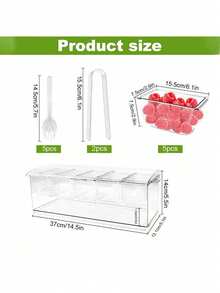 Food Dispensers - Clear - View 10