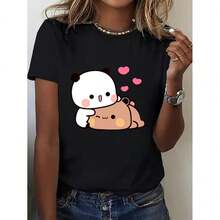 Women T-Shirts - Black - View 7