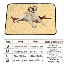 1 tấm thảm cho thú cưng họa tiết chó Dachshund tối giản, đệm giường cho chó, thảm hoạt hình dễ thương, thảm nghỉ ngơi cho thú cưng, có thể giặt máy, phù hợp cho mọi mùa. - Nhiều màu - Xem 2