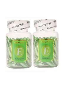 2 Pack Vitamin E Facial Essence Capsules, 120 Softgel Capsules Total, Moisturizing & Nourishing Skin Care Serum, Hydrating & Revitalizing Face Treatment For Soft, Smooth & Radiant Skin, 2 Colors (Golden & Green) - Nhiều màu - Xem 12
