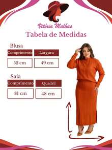 Women's Modal Knit Set – Midi Skirt + Long-Sleeved Blouse, Casual, Elegant And Warm Winter Set - 藏蓝色 - 查看 8