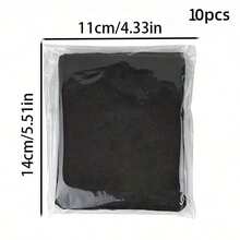 40pcs Black Fabric Dye Washing Sheets, 91g/Sq.M - Designed For Faded Black Clothing, Suitable For Black Clothes, Dark Jeans, Dishwasher - Multicolor - View 10