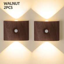 Up And Down Wall Lights Indoor With 3 Colors Dimmable, Smart Wall Sconce Decor Lamp Lighting, Wireless LED Wall Light, Battery-Powered Night Light, Energy-Efficient, Suitable For Bathrooms, Bedrooms, Kitchens, Entrances, Home Decor, Living Room Decor - Multicolor - View 20