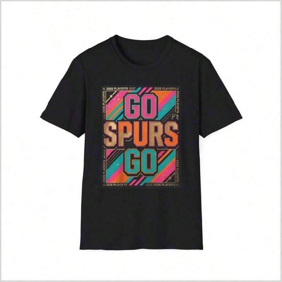 1 camiseta para fanáticos de los Spurs de San Antonio, regalo para fanáticos del baloncesto de San Antonio, camiseta gráfica Fiesta Coyote, 180g 100% algodón. - Negro 5 - Ver 1