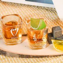 Ly rượu whisky mini khắc tên theo yêu cầu, quà tặng phù rể tùy chỉnh, ly khắc laser, ly rượu whisky cho tiệc cưới, quà tặng đám cưới, quà tặng cho phù rể. - nhiều màu - Xem 4
