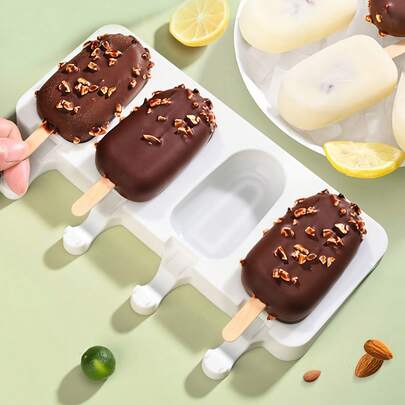 Homemade Ice Cream Mold, Customized Silicone Ice Pop Popsicle Mold