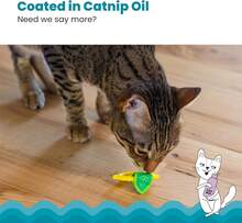 Catstages Dental Lemon Teether, Soft And Textured Cat Chew Toy, Catnip Oil Coating, Yellow - 顏色 - 查看 4