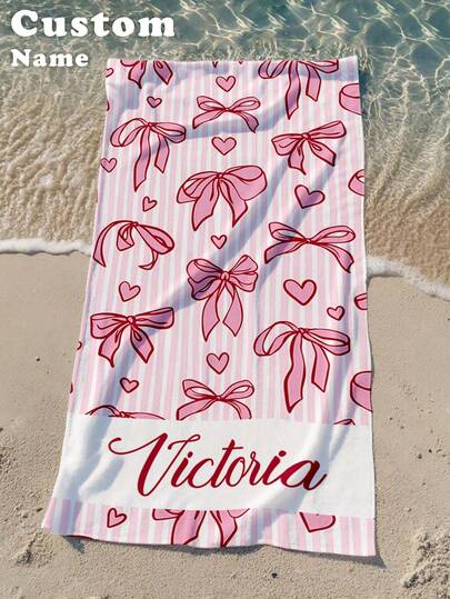 1 pieza Toalla de playa personalizada con diseño de cola de sirena, toalla de playa personalizada con nombre, toalla de playa personalizada para mujer, toalla de playa con diseño de sirena, adecuada para playa, viajes, natación, fitness, yoga, accesorios de playa, regalo personalizado de toalla de playa para amigos, disponible en múltiples tamaños