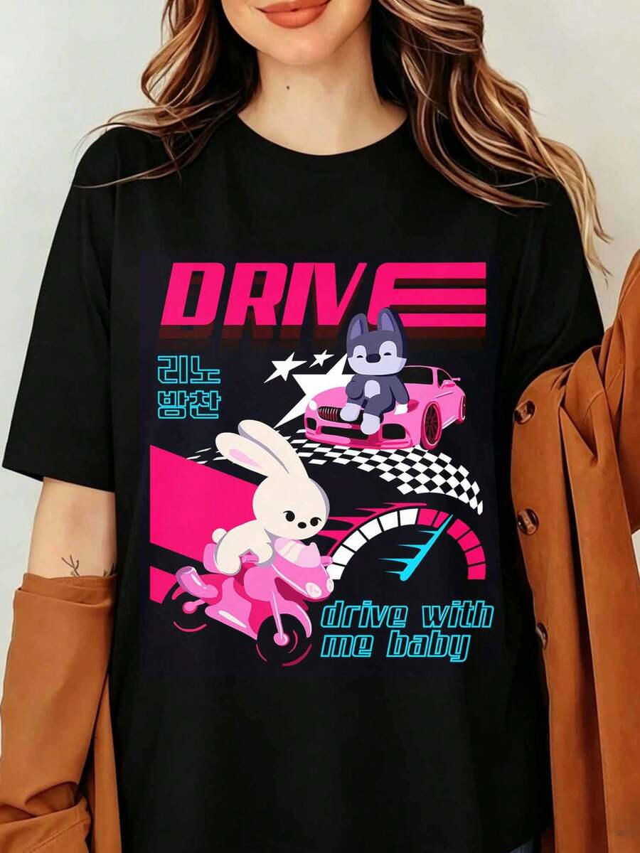 Women T-Shirts - Black - View 1