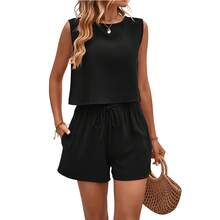 Women Two-Piece Outfits - Black - View 4
