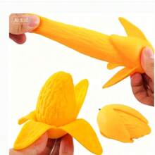 1个软绵绵的芒果水果挤压玩具，缓解压力 - 彩色 - 查看 4