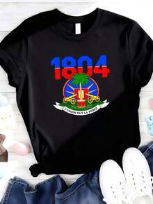 1 Piece Haitian Revolution Flag 1804, Haitian Independence Flag Da-0180g 100% Cotton - Black 5 - View 4