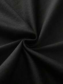 New Men's Short Sleeve Crew Neck T-Shirt, Summer 2026, Printed, Casual, Sporty, Men's Summer Clothing Top. - 黑色 - 查看 4