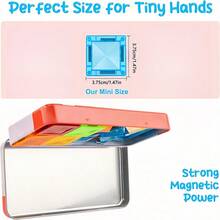 36PCS Transparent Magnetic Building Blocks Toy, Children's DIY Building Puzzle, Architectural Travel Toy Suitable For Boys And Girls Aged 3 And Above. Montessori Pre-School Learning Education Sensory Magnet Creative Toy - Multicolor - View 11