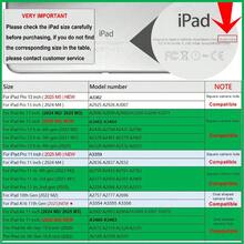 動態保護殼，相容於 iPad Pro 13 吋/11 吋 2025 M5 A3362 A3359 2023 2022 2024 M4，保護殼相容於 iPad Air 13 吋/11 吋 2026(M4)，超薄磁吸支架保護殼相容於 iPad A17 11 代/10 代 Mini A17 6 代 2024 2022 M2 Pro 12.9 吋 4 代/5 代/6 代，支援 20+ 種視角，自動喚醒/睡眠 - 黑色 - 查看 12