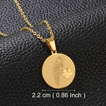 1 Stück Puerto Rico Spanische Kanarische Inseln Tanz Anhänger Halskette PR Vogel & Blume Herzförmige Nationalflagge Schmuck - Verschiedenfarbig - Übersicht 9