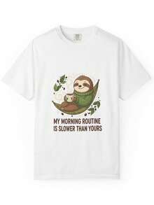 otro Coffee T1S1Hirt Funny Relaxed Morning T1EE - Blanco - Ver 2