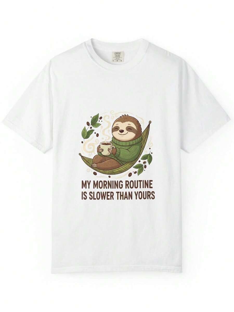 otro Coffee T1S1Hirt Funny Relaxed Morning T1EE