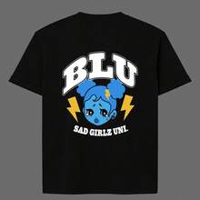 Camisa Negra Tema SAD GIRLZ CON, Estampado de Chica Triste, Estilo Versátil, Unisex, Serigrafía en Playeras, Playera de Algodón de Manga Corta - Negro - Ver 8