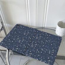 1个海军蓝小碎花平板电脑保护套，书本式翻盖保护套 - 多角度支架保护套，带笔槽，兼容iPad Air 13(M3 2025)/ Air 11(M3 2025)/ 11(A16 2025)/Galaxy Tab S10+/S9/A9，兼容Oppo Pad，兼容华为MatePad，兼容vivo Pad，兼容荣耀Pad，兼容联想小新Pad - 彩色 - 查看 5