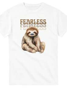 Fear1less other T1EE Heavyweight UniS1ex Crewneck T1S1Hirt - Blanco - Ver 2