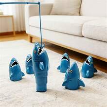 Shark Adventure Tabletop Game, 3+ Kids Educational Board Game For Focus & Hand-Eye Coordination Training - Multicolor - View 8
