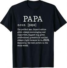 Camiseta unisex de manga corta, PapaDefiniciónDel padreDíaDivertidoAbueloPapáSustantivoCamisetasdemujer, MichaelJacksonGráficoCamisetaDulceDiseño,VeranoInformalDesgaste, CalienteClimaWear,camisetasparamujer,camisetasparahombre,playerasdehombre,,y2k,spiderman,regalosparaEsonovio,RetroVintage,playerasdehombregimnasio, spiderman, FIFACampeonato Mundial2026Camiseta,,regalosparaEsonovio, - Negro - Ver 5