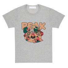 Happy Campers V-Neck Print T-Shirt, Women's Short Sleeve Cotton Loose Fit T-Shirts, Casual Crew Neck Tees, Unisex Streetwear, Cartoon Game Tees - 白色的 - 查看 6