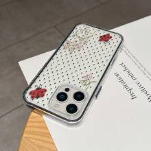 Funda de teléfono PROMAX con estampado de lunares, flores y mariquitas, adecuada como regalo de cumpleaños y Navidad para parejas, novias, hijas y adolescentes - Multicolor - Ver 2