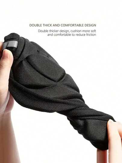 1/2pcs [Shock Absorption | Breathable] Breathable 3D Comfortable Bicycle Seat Cushion Cover | With Shock Absorption | Ideal For Road Bikes And Mountain Bikes